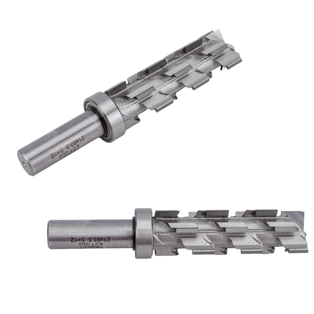 Новинка! Фреза обгонная КУКУРУЗА PROCUT верхний подшипник D21 x 63,5 x 114 S12 KVT-002