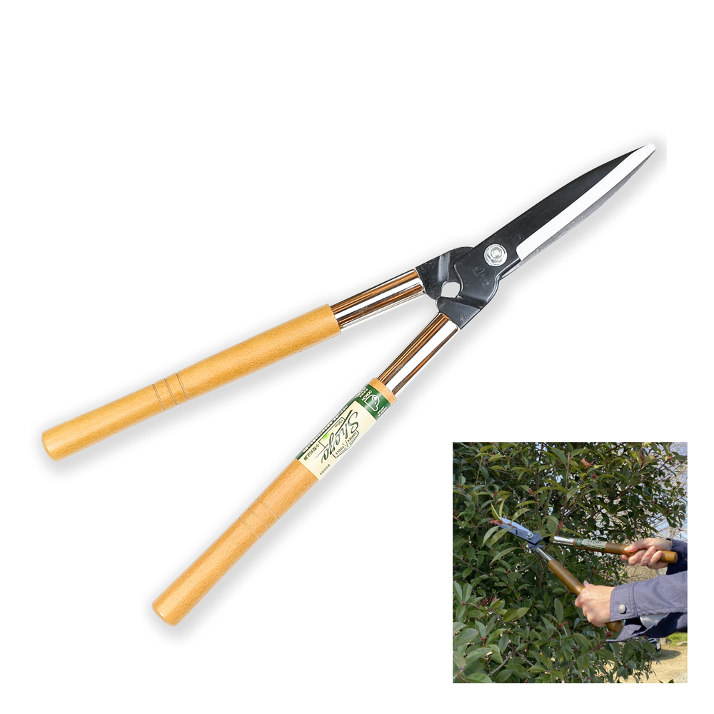 Новинка! Японские Ножницы садовые для живой изгороди и художественной стрижки деревьев Dokan Shozo 150 мм / 545 мм М00021075