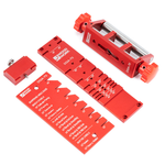 Новинка! Кондуктор / Точилка для заточки стамесок и железок рубанков Woodwork, диапазон угломера 10– 45°, диапазон заточки 3,2 - 70 мм DGA-70