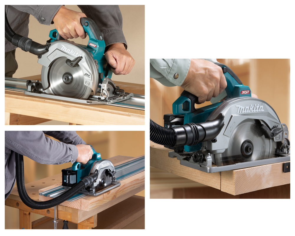 СУПЕР ЦЕНЫ! Аккумуляторная дисковая пила Makita XGT 40В, Li-ion, 6000 об/мин, диск 190 мм HS004GZ