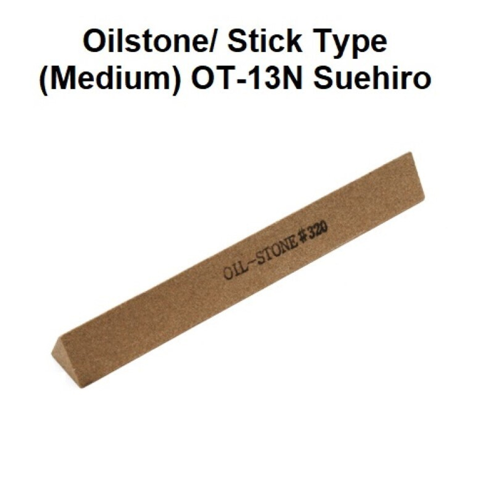 Брусок абразивный масляный японский треугольник 320 грит 13 х 100 мм Oil Stone Suehiro MT OT-13N М00017985