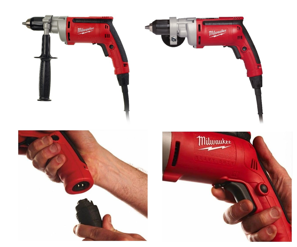 Новинка! Дрель безударная 950 Вт HDE 13 RQX Milwaukee 30250