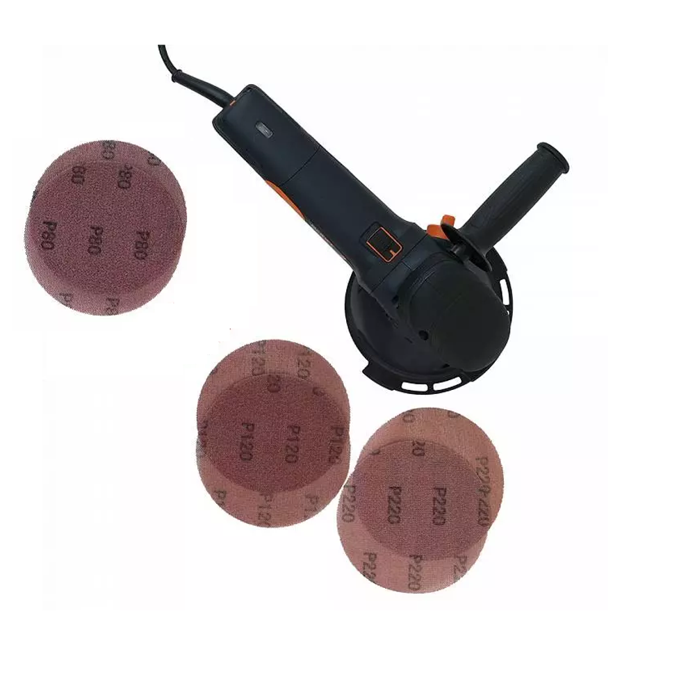 Новинка! Электрическая щеточная шлифовально - зачистная ручная машинка MAXXT 220V / 50Hz 0,5 кВт, 150 мм Ход 5 мм, Два режима R7304