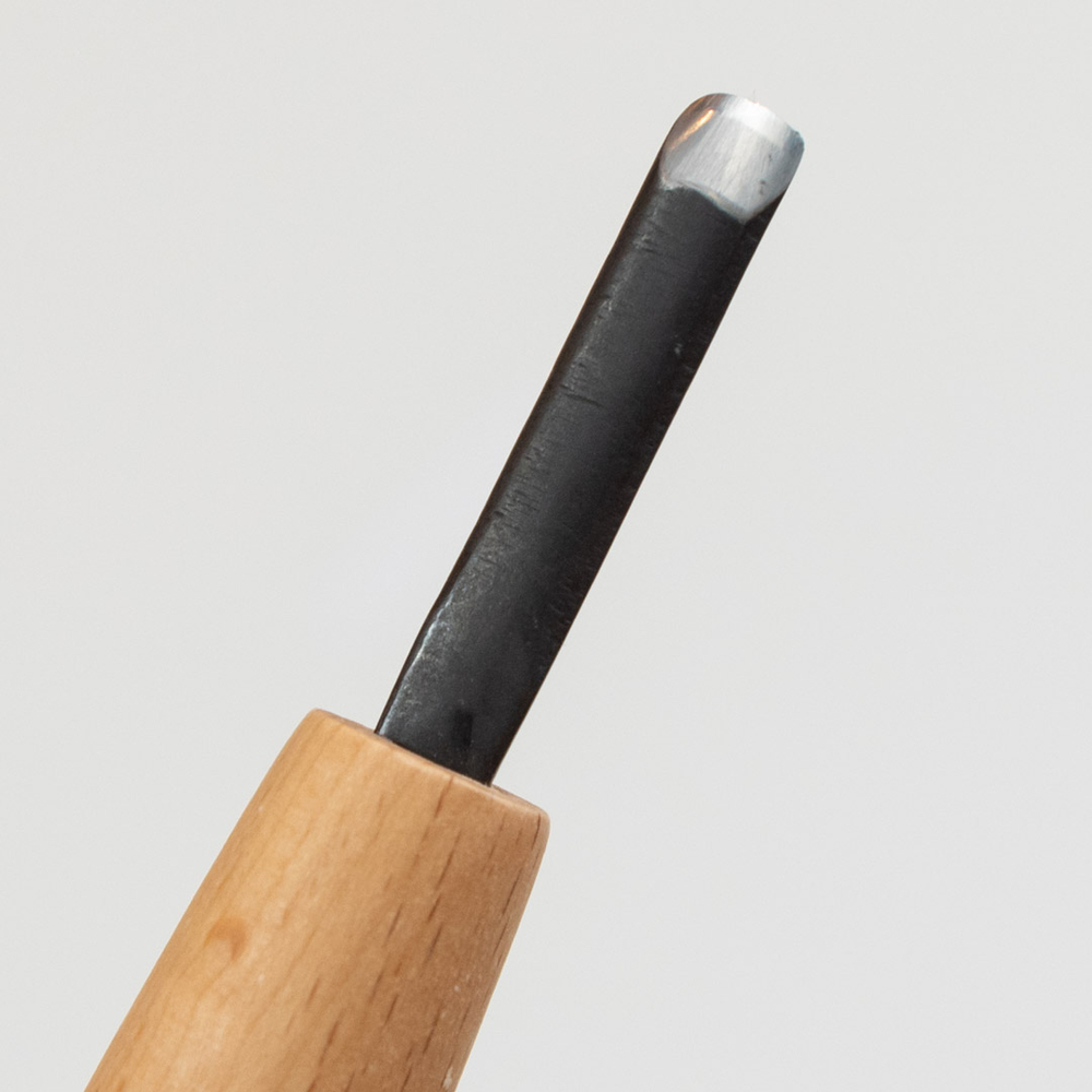 Новинка! Стамеска японская для резьбы по дереву Miki Tool Seigen N 8, полукруглая РК, 6 мм М00019865