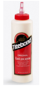 ХИТ! Клей столярный профессиональный Titebond Original  Wood Glue 5064 кремовый 473 мл TB5064