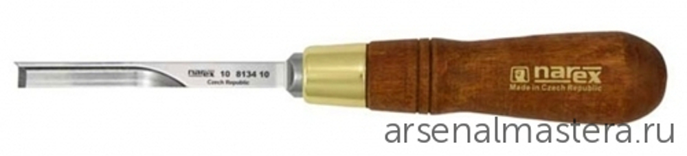 ЛЕТОМ НИЖЕ ХИТ! Стамеска угловая 10 мм Narex Wood Line Plus 813410