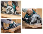 СУПЕР ЦЕНЫ! Аккумуляторная дисковая пила Makita XGT 40В, Li-ion, 6000 об/мин, диск 190 мм HS004GZ