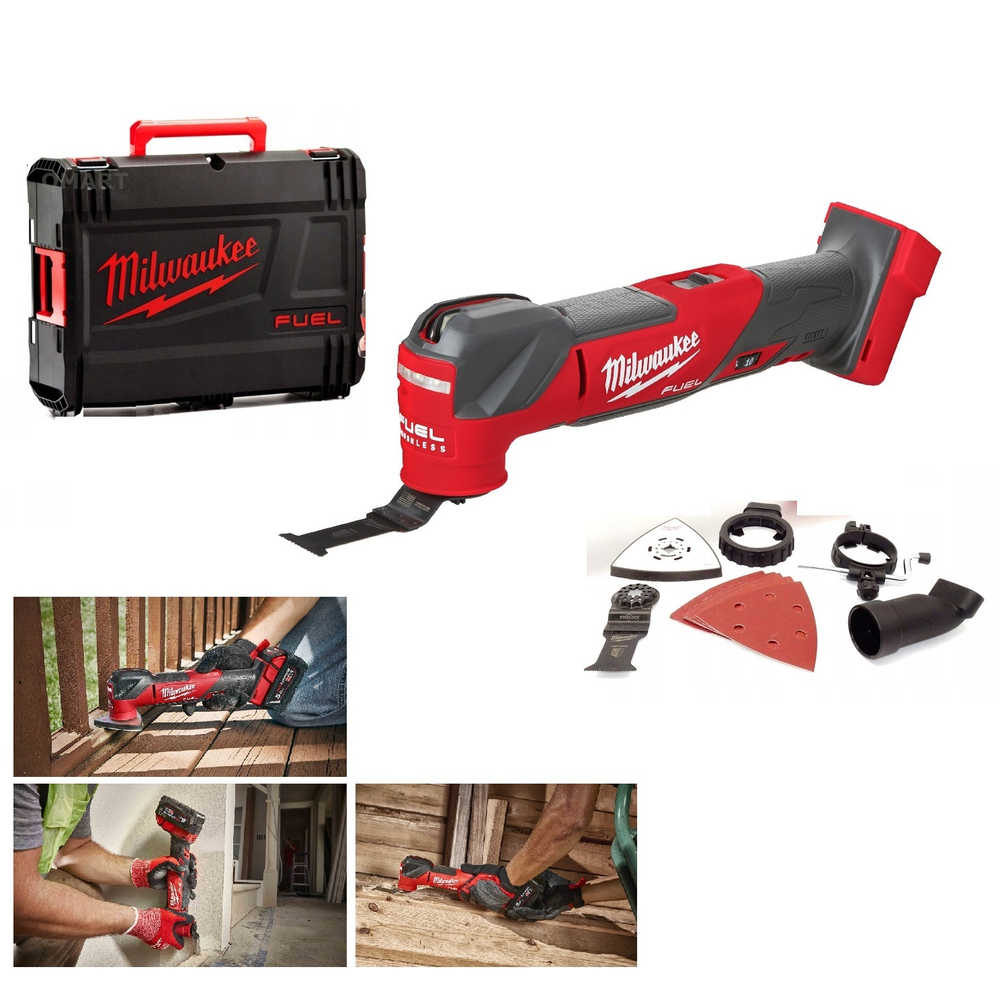 Новинка! Легкий старт: Аккумуляторный мультитул M18 FMT-0X FUEL Milwaukee 4933478491