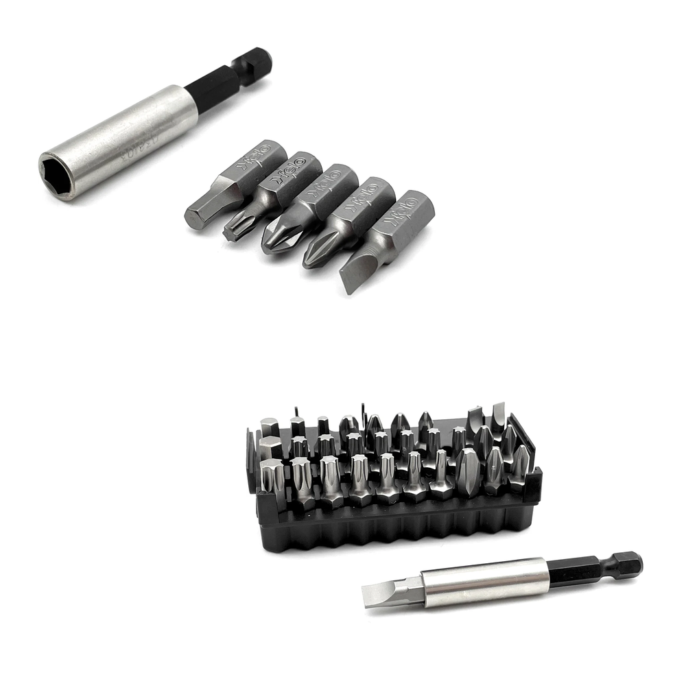 Новинка! Набор 29 шт. Биты Felo Industrial SL/PH/PZ/Hex/Tx с битодержателем, в кейсе 02013116