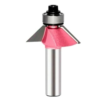 Новинка! Фреза для снятия фаски 45 гр. нижний подшипник Z 2  D 31 x 12.5 x 54  S 8 PROCUT 156881P