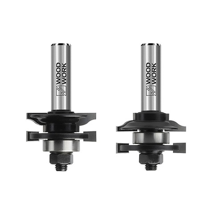 Комплект фрез для мебельной обвязки D 41,3 I 23 L 74 S 12 Woodwork 991.2301.12