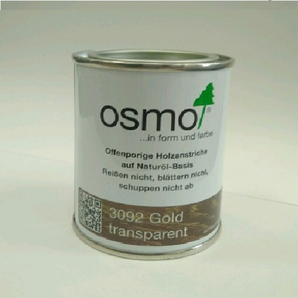 Новинка! Цветное масло с твердым воском "Эффект металик" Osmo 3092 Золото 0,22 л Hartwachs-Ol Farbig слабо пигментированное для внутренних работ Osmo-3092-0.22 10300076_2