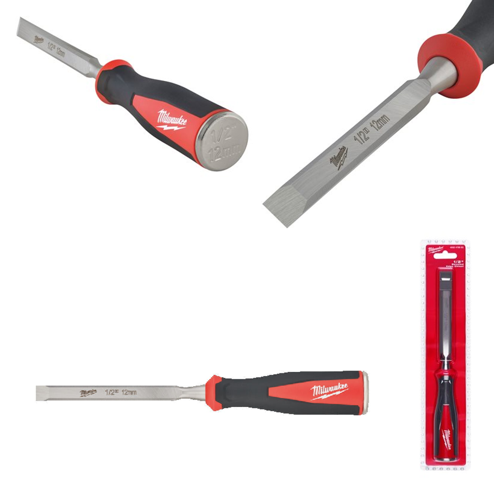 Новинка! Стамеска плоская 1/2" 12 мм Milwaukee 4932479893