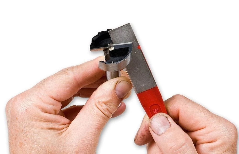Брусок абразивный алмазный камень Diasharp Mini-Hone, 63,5 х 19 мм, 600 грит Fine красный, тонкая заточка DMT М00014372
