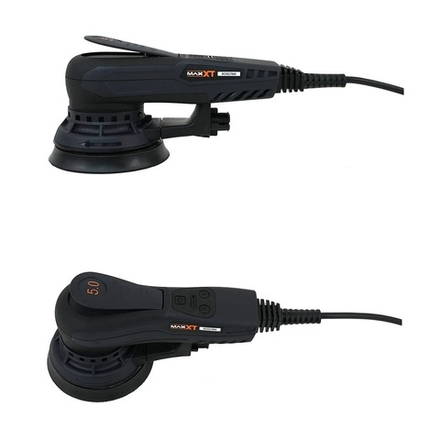 Электрическая эксцентриковая бесщеточная шлифмашинка ручная MAXXT 220V / 50Hz 350W, опоры 125 мм и 150 мм, Ход 5 мм, магнитный тормоз MOS350CV6-125/150-5.0