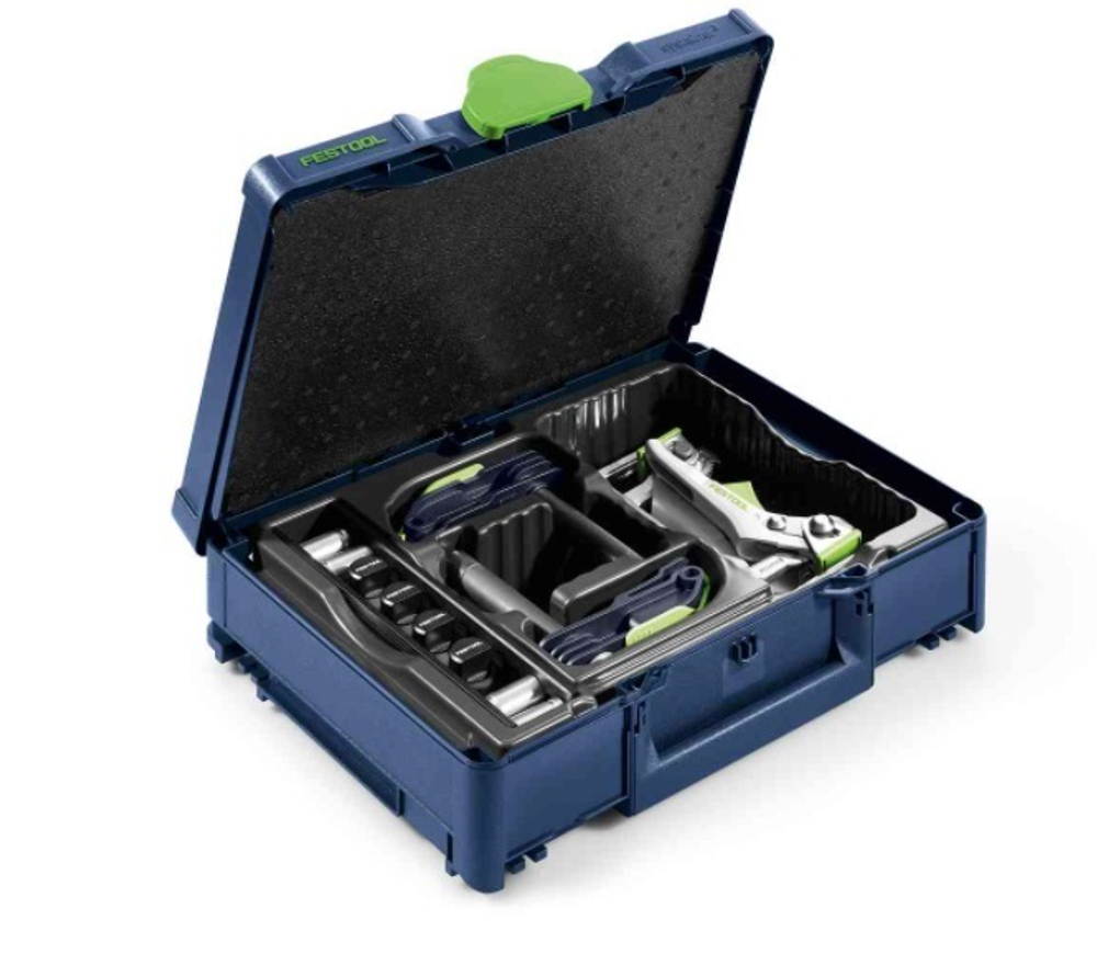 Комплект для фиксации заготовок в систейнере FESTOOL SYS-MFT Fixing-Set SYS3 M 112 MFT-FX 577131