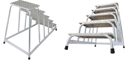 ХИТ! Монтажная подставка с рифлеными ступенями 5 ступеней STABILO Krause 805058