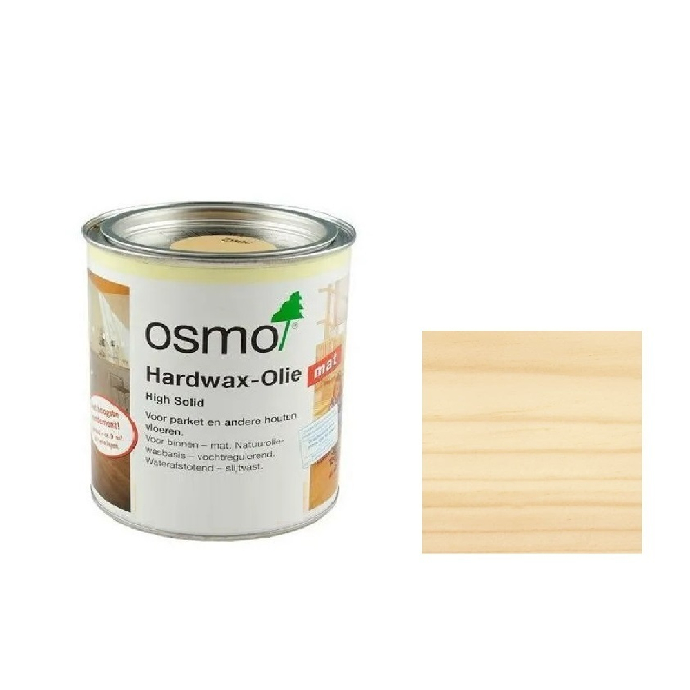 Новинка! Масло с твердым воском Osmo 3062 бесцветное матовое 0,22 л Hartwachs-Ol Original для внутренних работ Osmo-3062-0.22 10300040_2