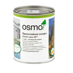 Однослойная лазурь для древесины для наружных, внутренних работ OSMO 9211 Белая ель 0,75 л Einmal-Lasur HS Plus Osmo-9211-0,75 11101060