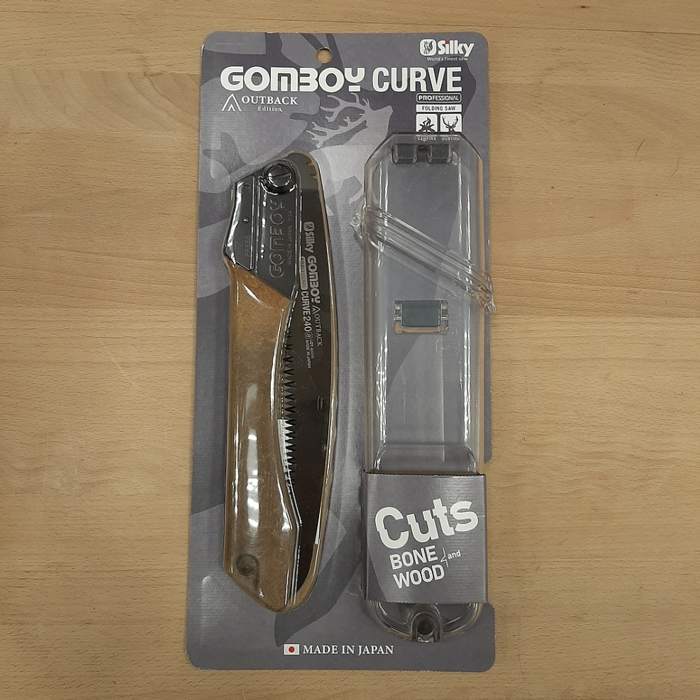 УСПЕЙТЕ КУПИТЬ ХИТ! Пила японская Silky Gomboy Curve Outback Edition 240 мм 8 зуб / 30 мм 7 TPI складная KSI75224 М00019063