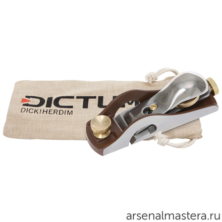 Рубанок торцовочный с открытыми бортами Dictum 160 мм лезвие 44,5 мм 12 градусов 703335 М00003062