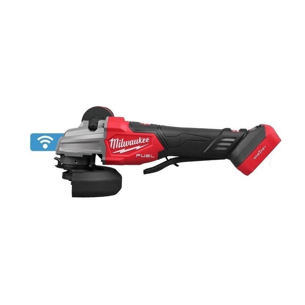 УДОБНЫЙ КОМПЛЕКТ! В кейсе M18 FUEL FSAGSVO125X-502X: Аккумуляторная Угловая шлифмашина с 2 АКБ 5 Ач, зарядным устройством Milwaukee 4933493553