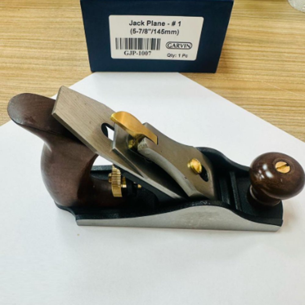 Новинка! Рубанок - шерхебель Jack Plane N1 5-7/8"/ 145 мм, лезвие 31 мм GARVIN SJP-1007