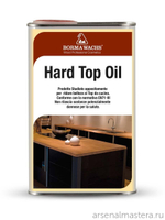 ХИТ! Твердое масло для столешниц 750 мл прозрачное Hard top oil для внутренних работ Borma 4916