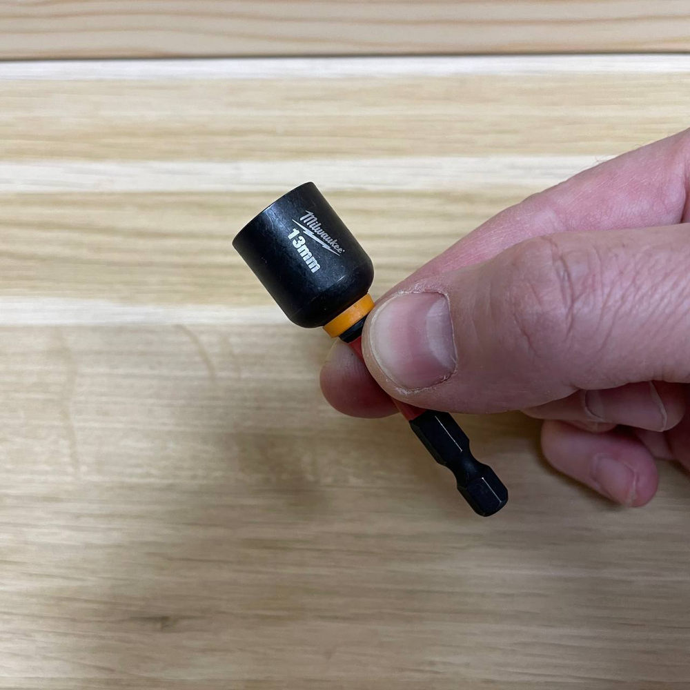 Новинка! Набор 4 предмета Насадки магнитные торцевые SHOCKWAVE хвостовик 1 / 4 дюйм HEX 7, 8, 10, 13 мм GEN II для шуруповертов с высоким крутящим моментом и импульсных винтовертов Milwaukee 4932492445