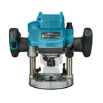 ЛЕТО ВЫГОДНЕЕ! Фрезер погружной аккумуляторный Makita XGT 40V BL AWS XPT, цанга 6, 8, 12 мм, глубина погружения 0-60 мм, 8000-25 000 об/мин, плавный пуск RP001GZ