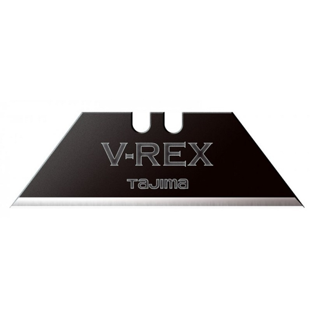 Лезвия японские V-Rex трапезоидные для ножей VR101 10 шт. в футляре TAJIMA VRB2-10B