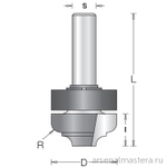 Концевая профильная врезная фреза DIMAR D35 L67 I14,3 R=5 S12 1352229