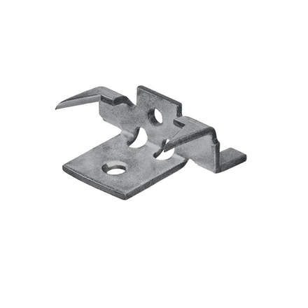 Новинка! Крепеж с шипами с дистанциром для фасадной и террасной доски Союз - Антиблик 60 шт. Zubr, термодиффузионное покрытие, с саморезами и битой 307011