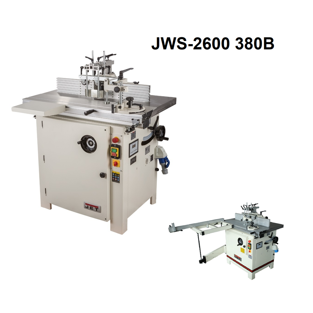 ОСЕННИЕ СКИДКИ! Профессиональный фрезерный станок с кареткой JET JWS-2600 2,8кВт 380В 10000790T