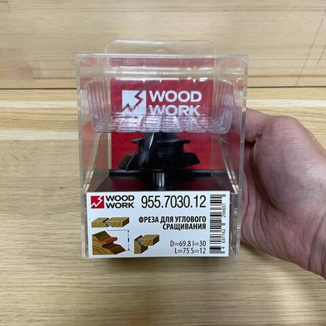 УСПЕЙТЕ КУПИТЬ! Фреза для углового сращивания D 69.8 I 30 L 75 S 12 Woodwork 955.7030.12