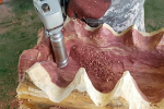 Новинка! Фрезерная насадка Holes Cutter 2 дюйм D 45 мм, Насадка 45 х 110 мм с тремя резцами диаметром 8 мм Manpa М00016531
