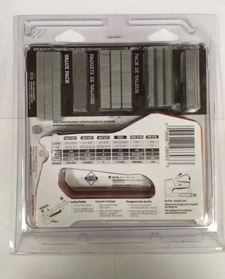 ХИТ! Комплект Механический степлер умный и 3000 скоб Unitacker (6 в 1) Swanson STA869 PROMO