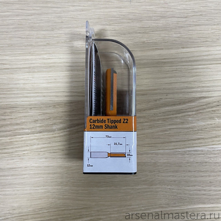 Фреза пазовая серия 912 S=12 D= 10 x 31,7 x 70 CMT 912.600.11