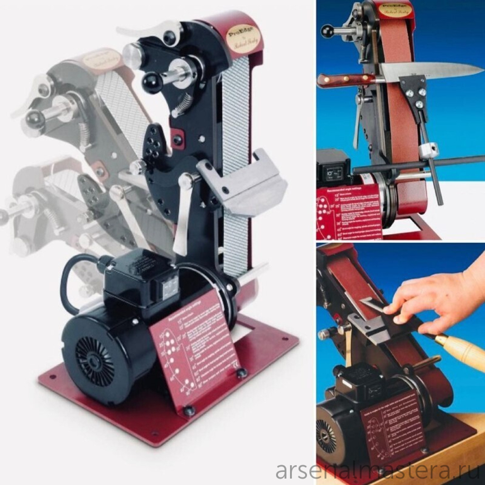 Заточной станок компактный с приспособлениями для заточки Robert Sorby Pro Edge Deluxe WPED01B М00011817