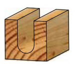 Фреза пальчиковая канавочная полукруглая удлиненная WPW R3.2 6.3 x 13 x 47 x 8 RBL0635