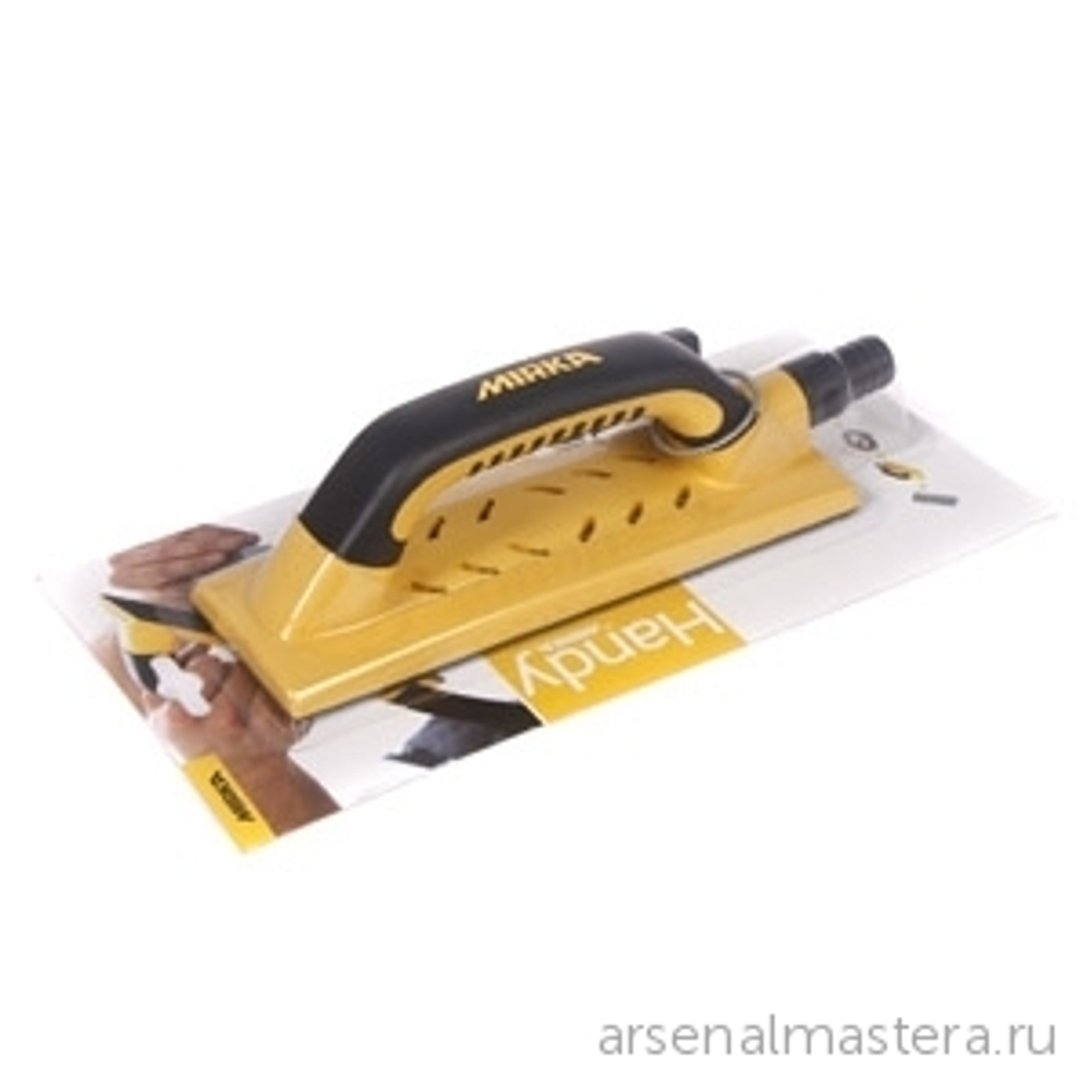 ХИТ! Ручной шлифовальный блок Mirka Handy 80х230мм 55 отверстий липучка MIRKA 8391200111