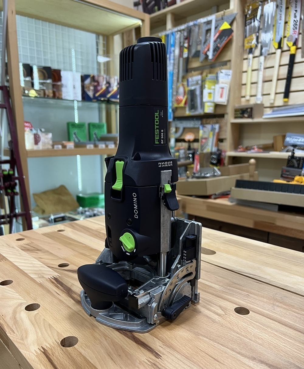 СУПЕР ХИТ! Фрезер дюбельный для изготовления пазов под шип Домино Festool DOMINO DF 500 Q-Plus в систейнере 576413