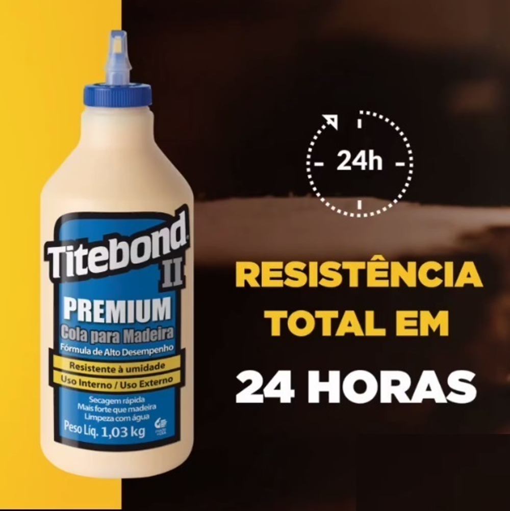ВМЕСТЕ ДЕШЕВЛЕ ХИТ! Клей столярный влагостойкий II Premium Wood Glue 5005 кремовый 946 мл и Кисть для клея Titebrush TITEBOND TB5005-TB16330-AM