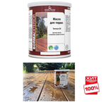 ХИТ! Масло датское Borma TERRACE OIL 1 л Венге, для террас, для наружных работ 4971IL-DS1472