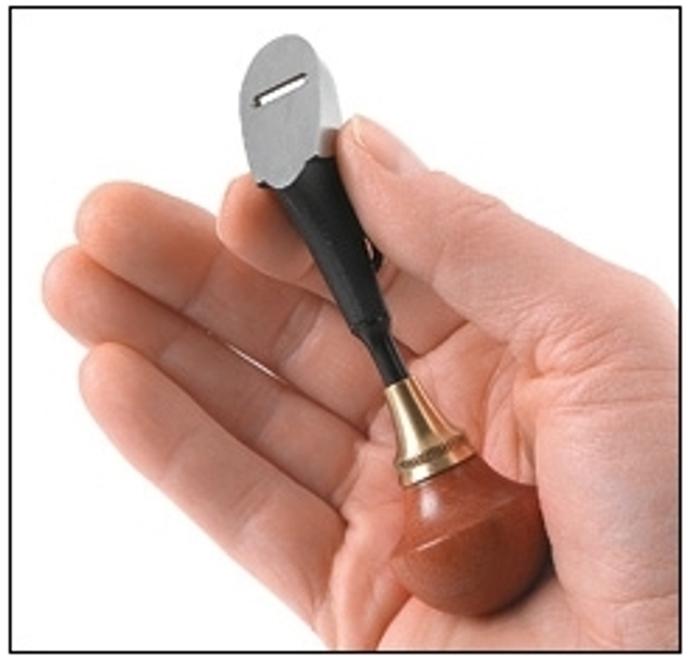 Рубанок Veritas Detail Palm Plane, 38 мм / 10 мм вогнутый внутрь 05P90.13 М00004109