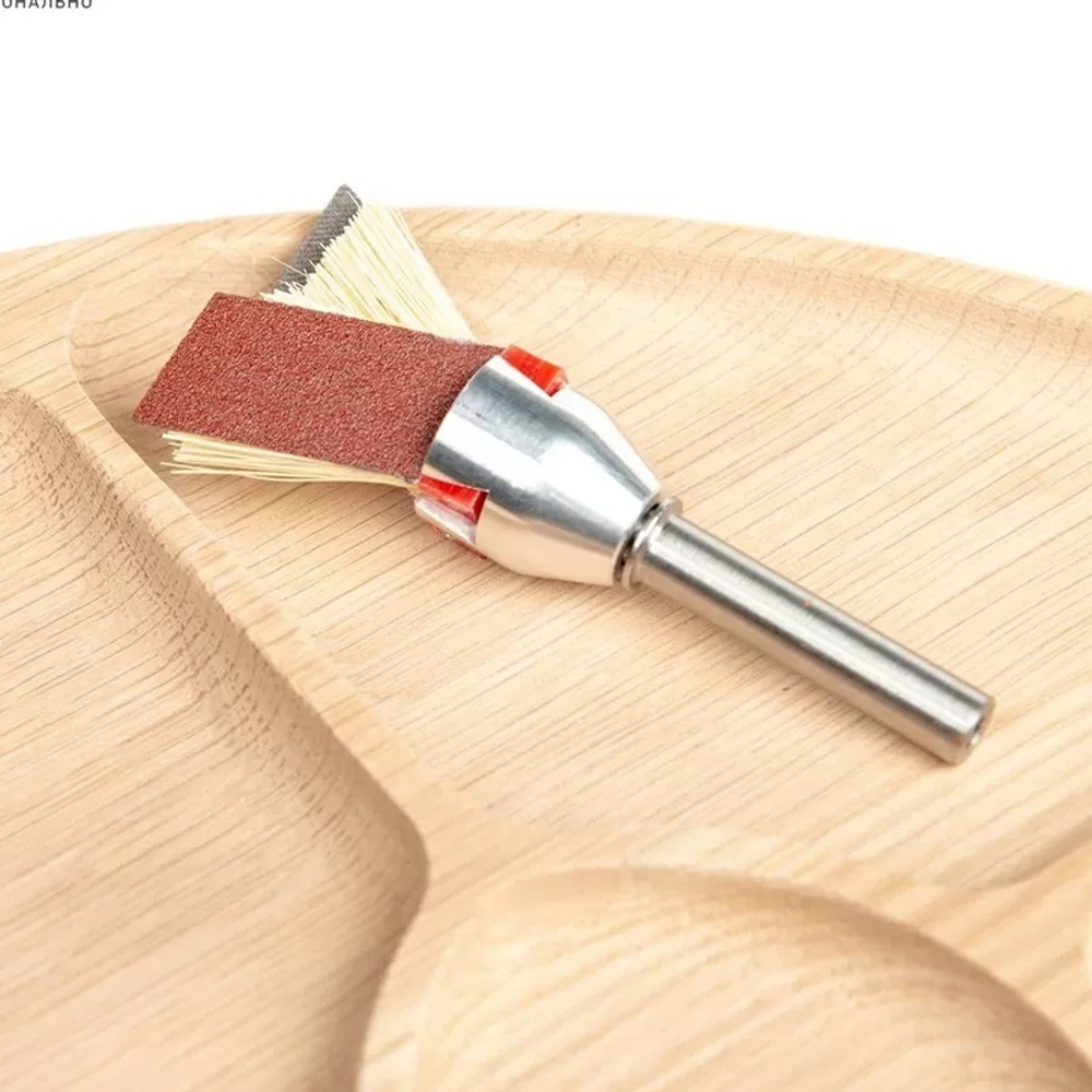 Новинка! Комплект 10 шт Щетка шлифовальная DE-TERO Flex MB7 18 x 25 / 30 x 0 мм 121L P120 (5 комплектов по 2 шт) 425127