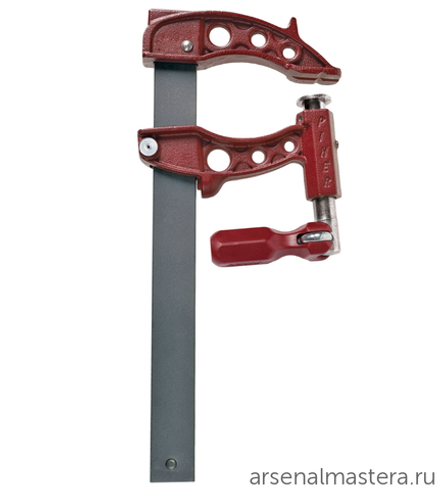 Струбцина винтовая F-образная Piher Maxi-F 150 х 12 см зажимное усилие до 9000Н (900 кг) 60150 М00006985