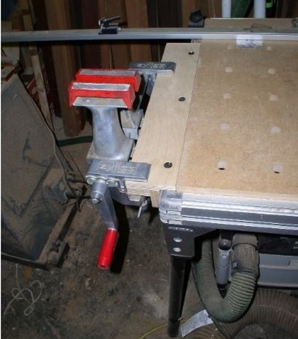 Многофункциональный стол для мастерской - идея стола Festool MFT 3