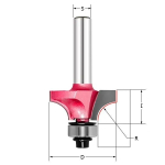 Новинка! Фреза внутренний радиус Нижний подшипник кромочная R 38.1  Z 2  D 88.9 x 34  S 12 PROCUT 301295P