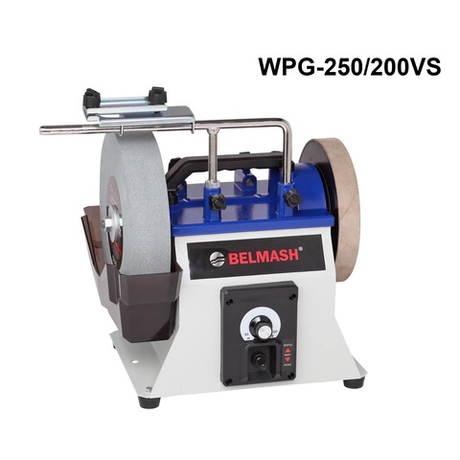 ЦЕНЫ НИЖЕ! Станок заточной 0,18 кВт 230 В WPG-250/200VS BELMASH S260A